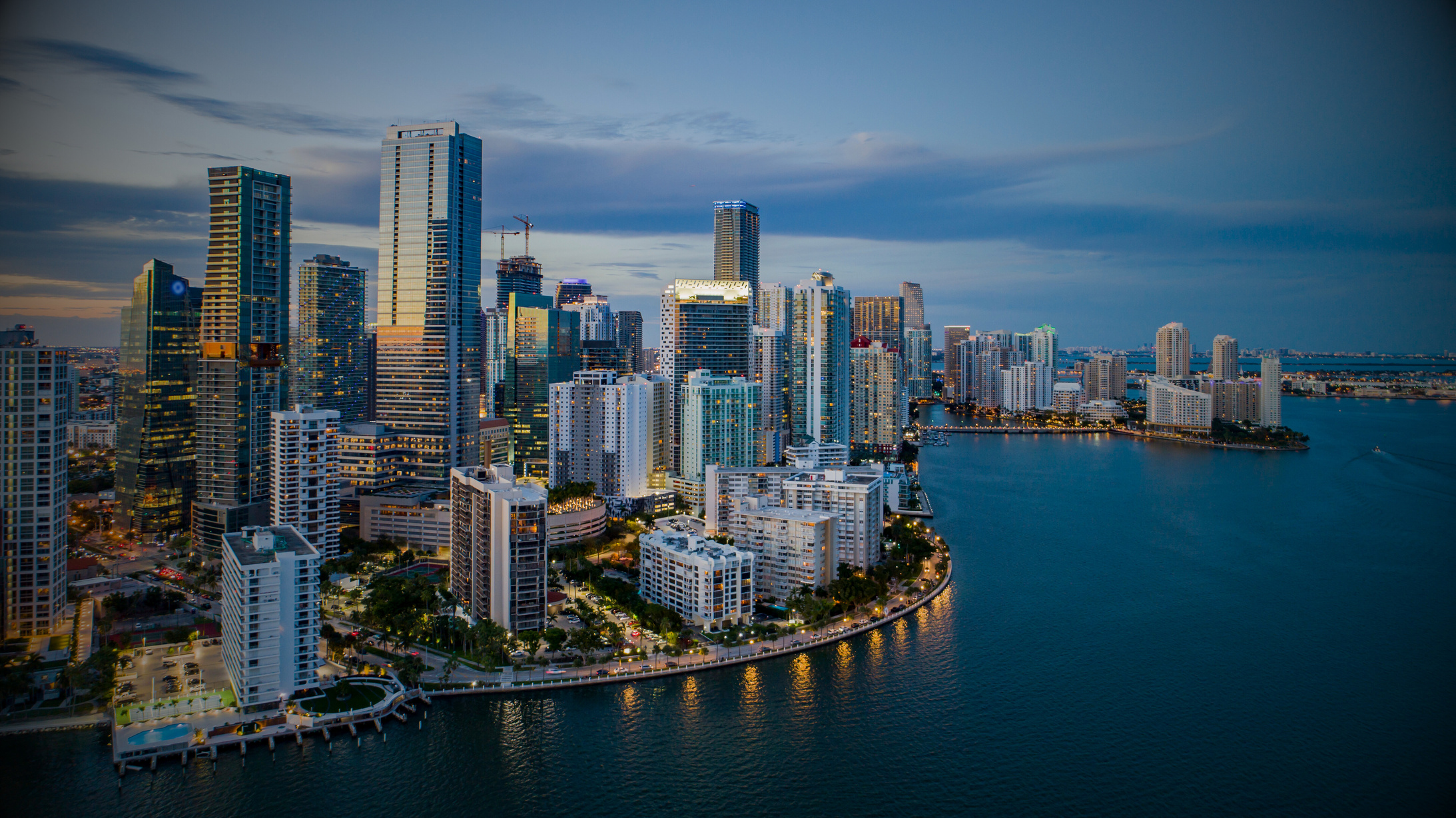 Downtown Miami Night, Miami Sunrise, Cityscape